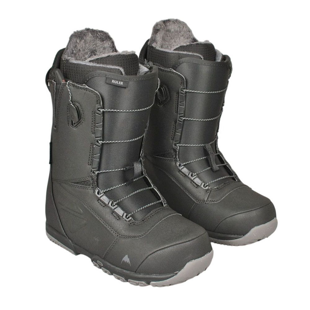 Burton Men's Size 6M Black Ruler 19 Snowboarding Skiing Snowboard Boots OS1-8